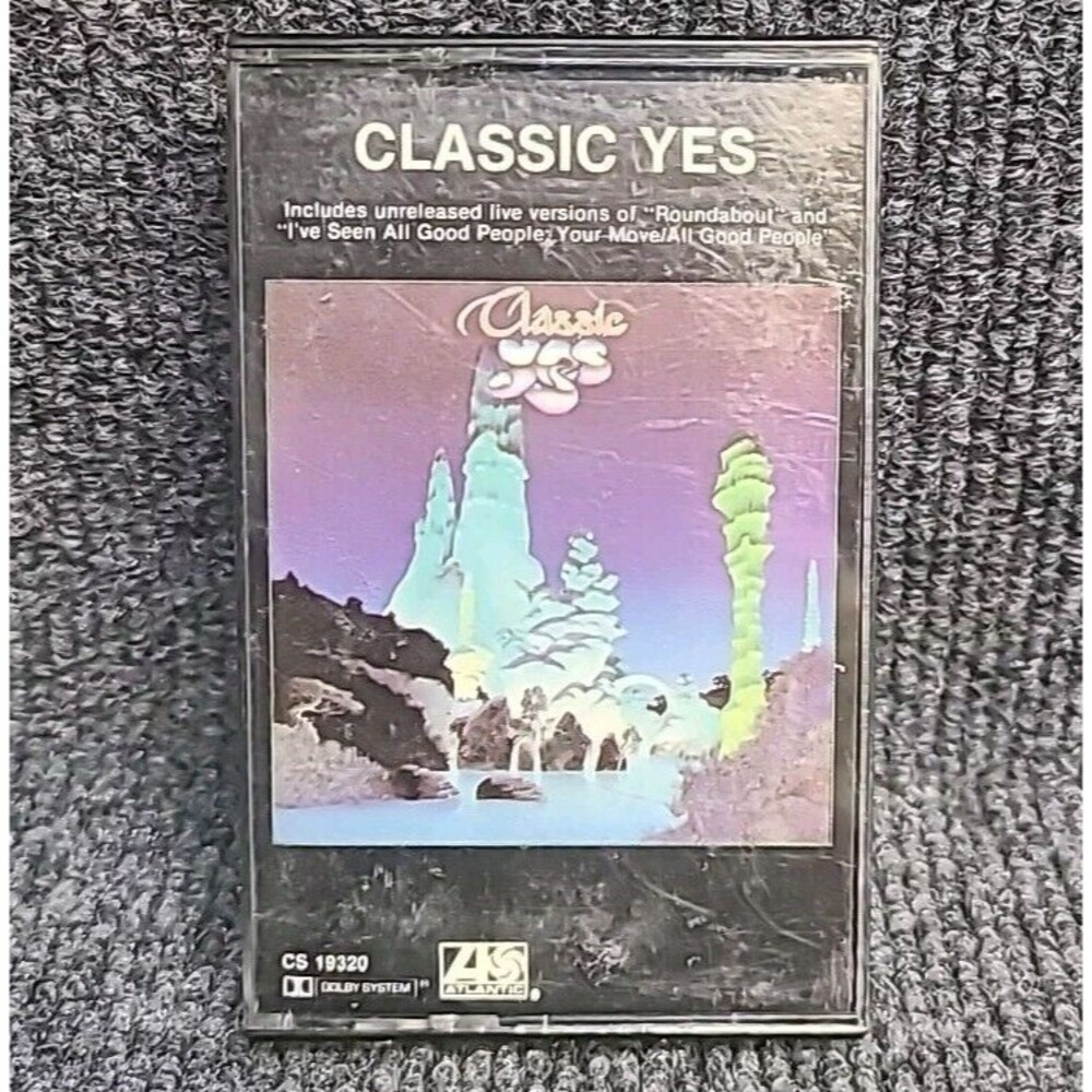 Vintage Classic Yes Cassette Tape Atlantic 1981